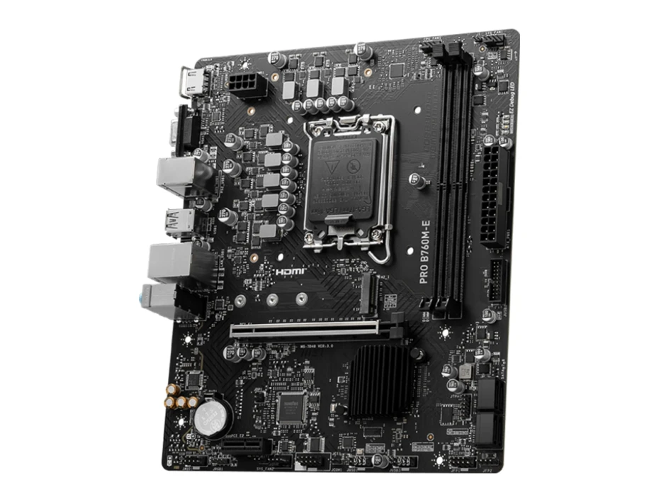Placa Madre Msi B760m-e Pro Ddr5 (911-pro-b760m-e-ddr5) Socket Lga 1700, Ram Ddr5, 14va, 13va, 12va Gen