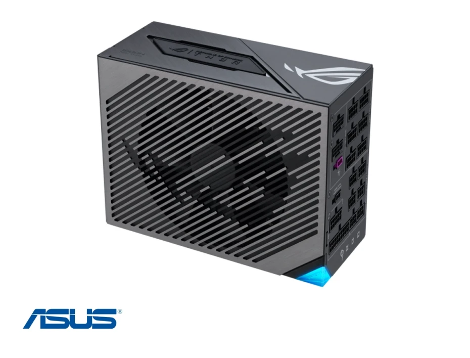 Fuente De Poder Asus 1600w Atx, Platinum 80 Plus, Rog Thor Con Rgb Modular, Color Negro (90rog-thor-1600t3-g)