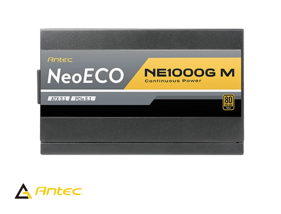 Fuente De Poder Antec 1000w Neoeco Ne1000g (0-761345-11393-9) Atx, 80 Plus Gold, Full Modular Negro