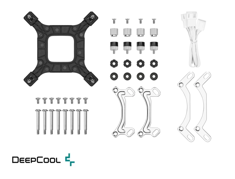 Sistema De Enfriamiento Liquido Deepcool Le240 Wh V2 (r-le240-whammn-g-2) 2 Ventiladores, 240mm, Led Argb