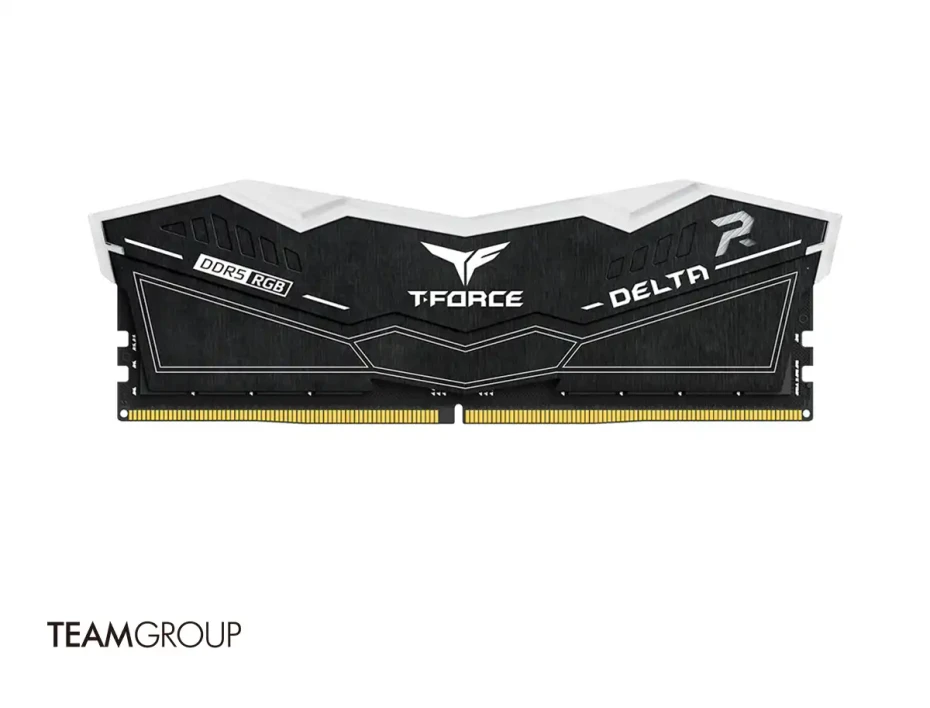 Memoria Ram Teamgroup Ddr5 16gb T-force Delta (ff3d516g5200hc40c01) 5200 Mt/s, Negro, Cl40