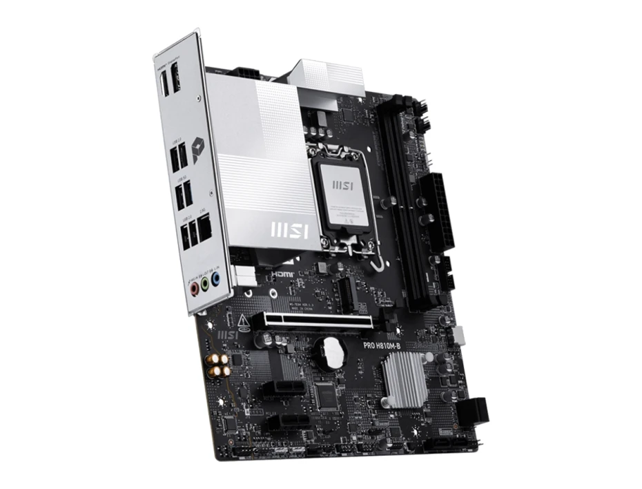 Placa Madre Msi H810m-b S/v/l ( 90-h810m B) Socket Lga 1851, Ram Ddr5 8200, Core Ultra