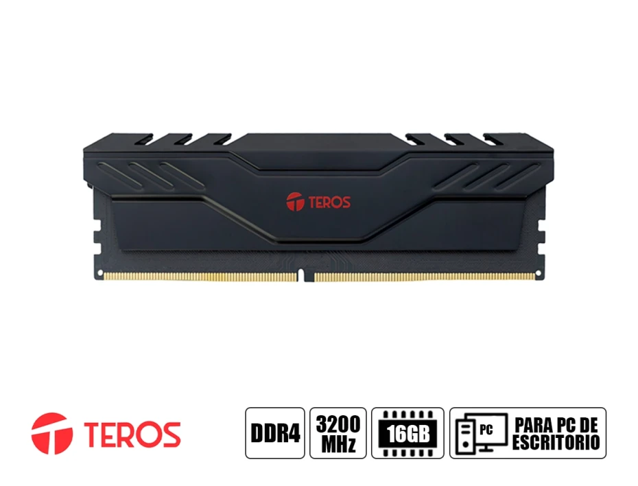 Memoria Ram Teros Ddr4 16gb (tett16g3200bu4c18) 3200 Mhz