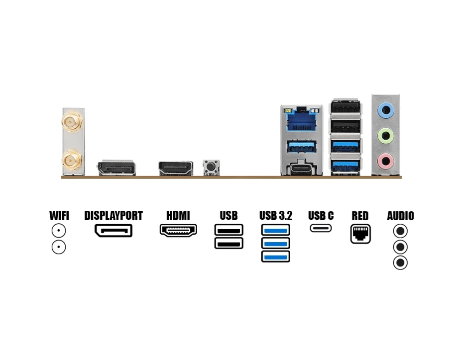 Placa Madre Arock A620am-x Wifi (90asrock (90asrock A620am-x  ) Socket Am5, Ram Ddr5 Buss 7200oc Mhz