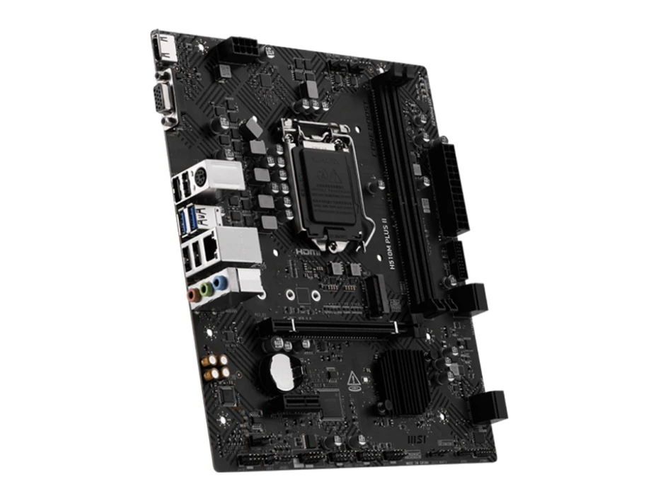 Placa Madre Msi H510m Plus Ii (911-h510m-plus-ii ) Socket Lga 1200, Ram Ddr4 Buss 3200mhz, 11va 10ma Gen