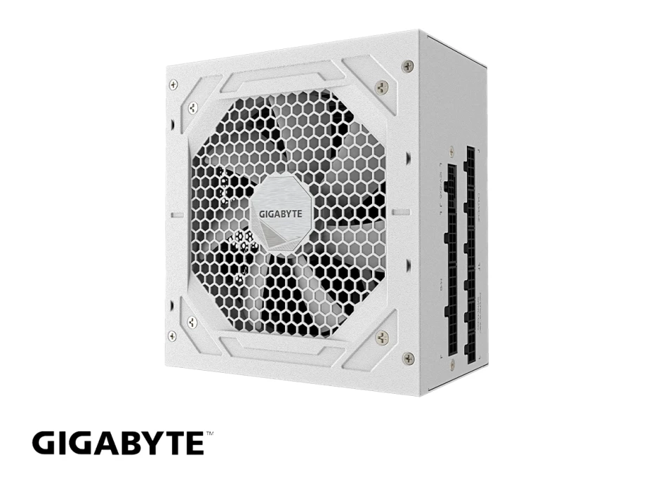 Fuente De Poder Gigabyte 850w (gp-ud850gm Pg5 Ice) Atx | Gold 80 Plus | Modular | Blanco