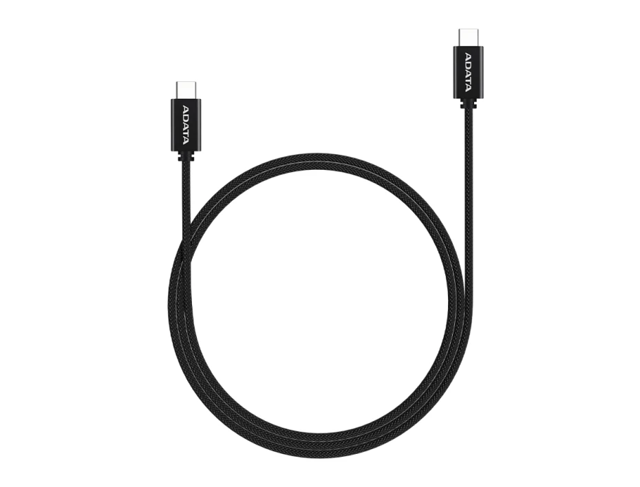 Cable Adata (cacc-200pn-bk) Usb-c - Usb-c, Negro