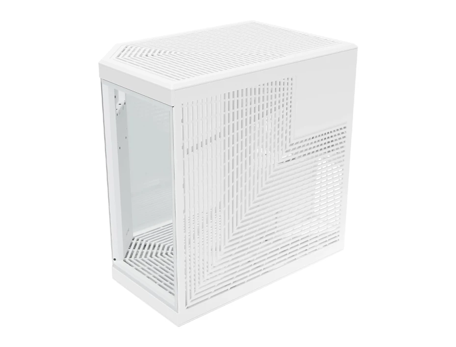 Case Hyte Y70 Touch In S/fuente Isnow W 14.9" Now White (cs-hyte-y70tti-ww) Mid Tower, Paneles De Vidrio Templado, Blanco
