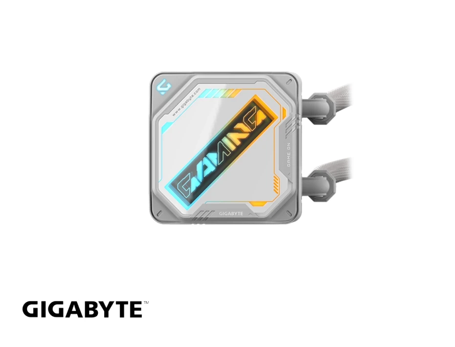 Sistema De Enfriamiento Liquido Gigabyte Gaming 240 Ice (gp-gigabyte-gme-240ice) 2 Ventiladores, 240mm, Led Argb