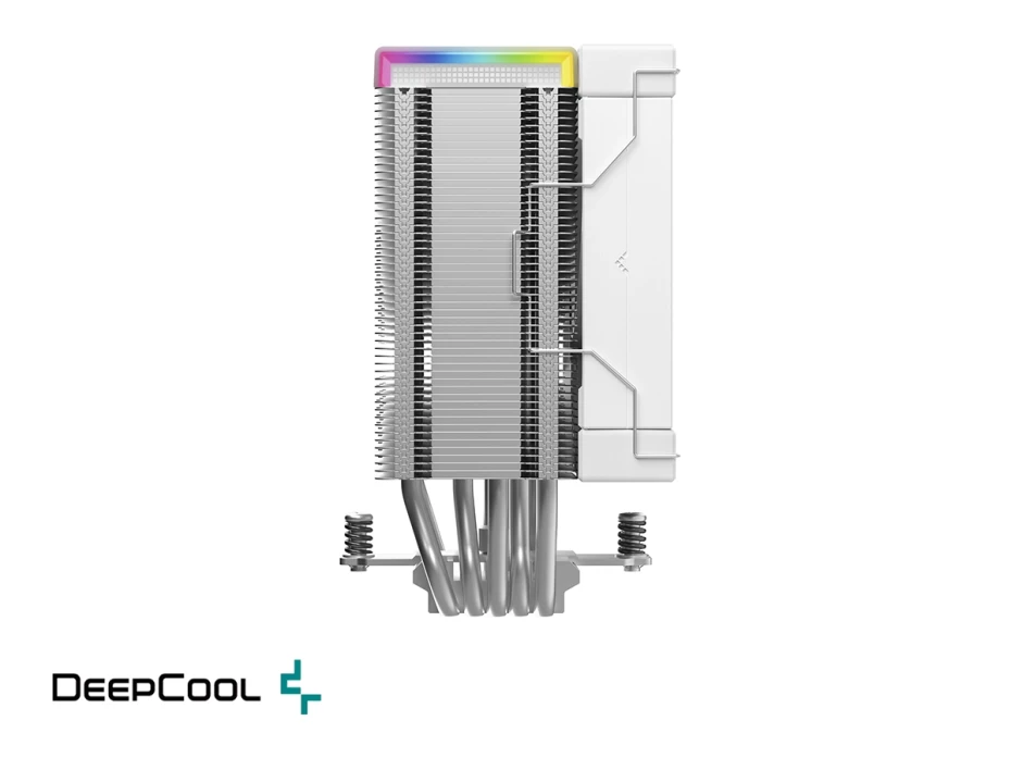 Cooler Para Procesador Deepcool Ak500s Digital Se Wh (r-ak500s-whadmn-gjd) 1 Ventilador, 120mm, Rgb, Blanco