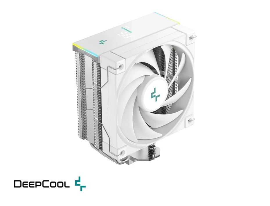Cooler Para Procesador Deepcool Ak400 Diigital Se Wh (r-ak400-whadmn-g) 1 Ventilador, 120mm, Led Argb, Blanco