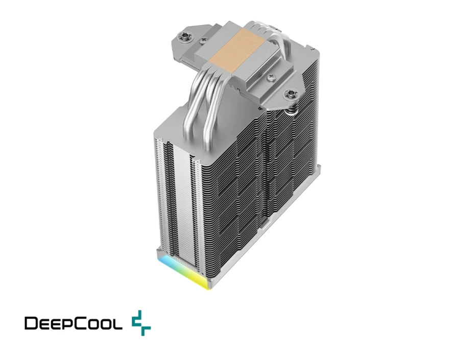 Cooler Para Procesador Deepcool Ak400 Diigital Se Wh (r-ak400-whadmn-g) 1 Ventilador, 120mm, Led Argb, Blanco