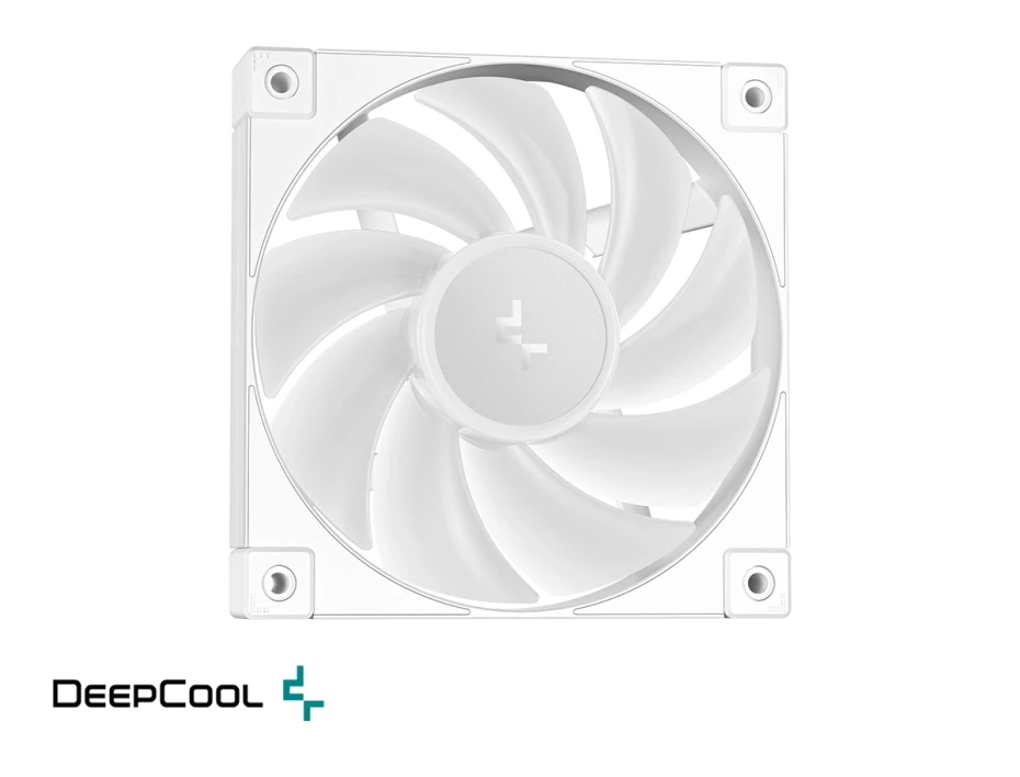 Sistema De Enfriamiento Liquido Deepcool Lt240 Wh Argb (r-lt240-whamnc-g-1) 2 Ventiladores, 240mm, Led Rgb