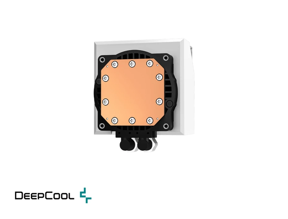 Sistema De Enfriamiento Liquido Deepcool Lt240 Wh Argb (r-lt240-whamnc-g-1) 2 Ventiladores, 240mm, Led Rgb