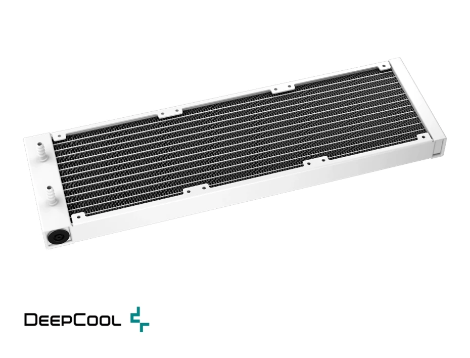 Sistema De Enfriamiento Liquido Deepcool Lt360 Argb Wh (r-lt360-whamnc-g-1) 3 Ventiladores | Led Argb, Blanco