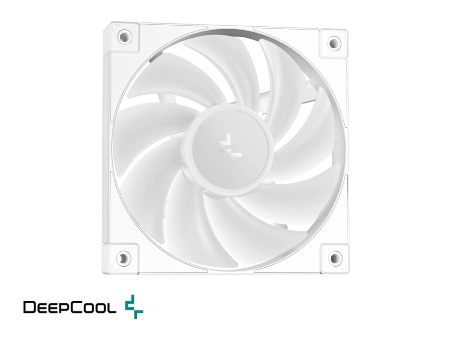 Sistema De Enfriamiento Liquido Deepcool Lt360 Argb Wh (r-lt360-whamnc-g-1) 3 Ventiladores | Led Argb, Blanco