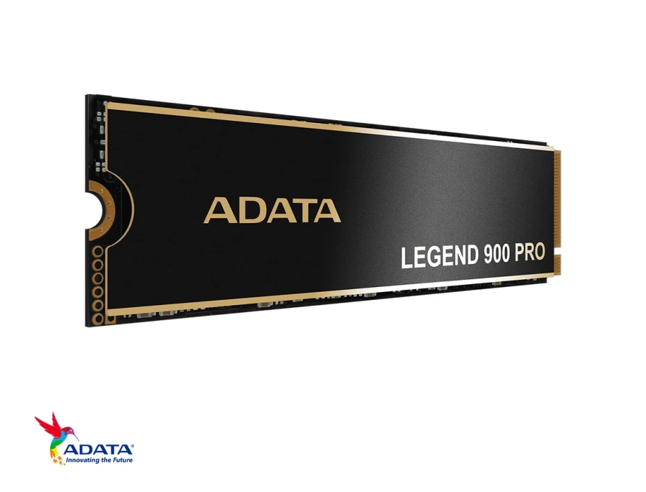 Unidad De Almacenamiento Ssd M.2 Pcie Adata 1tb Nvme Legend 900 Pro, 2280 ( Sleg-900p-1tcs) Hasta 7400mb/s De Lectura Con Discipador