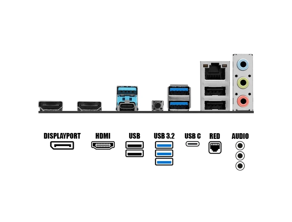 Placa Madre Asrock B860m (b860m-h2), Socket Lga 1851, Ram Ddr5, Core Ultra,