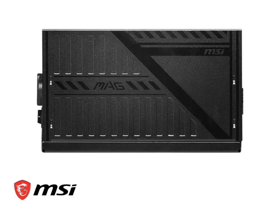 Fuente De Poder Msi 600w, A600dn (mag-a600dn) Atx, 80 Plus Standard, No Modular, Negro