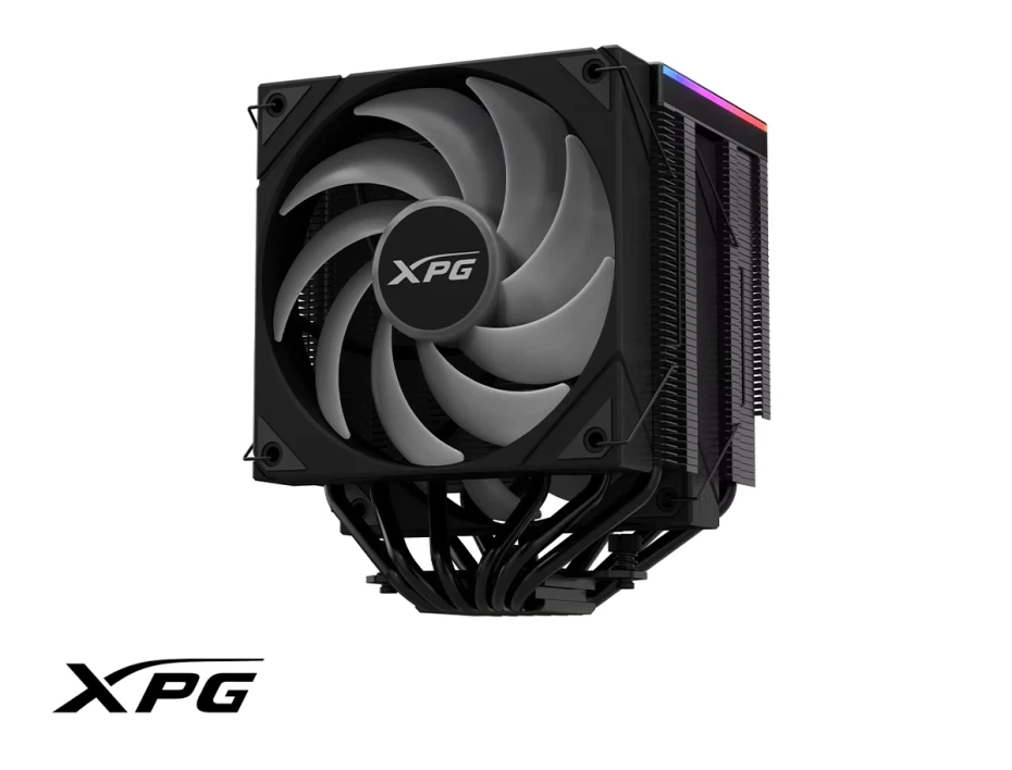 Cooler Para Procesador Xpg Maestro Plus 62da (maestroplus62da-bkcww) Digital Argb, 120mm, Hasta 1800rpm, Negro