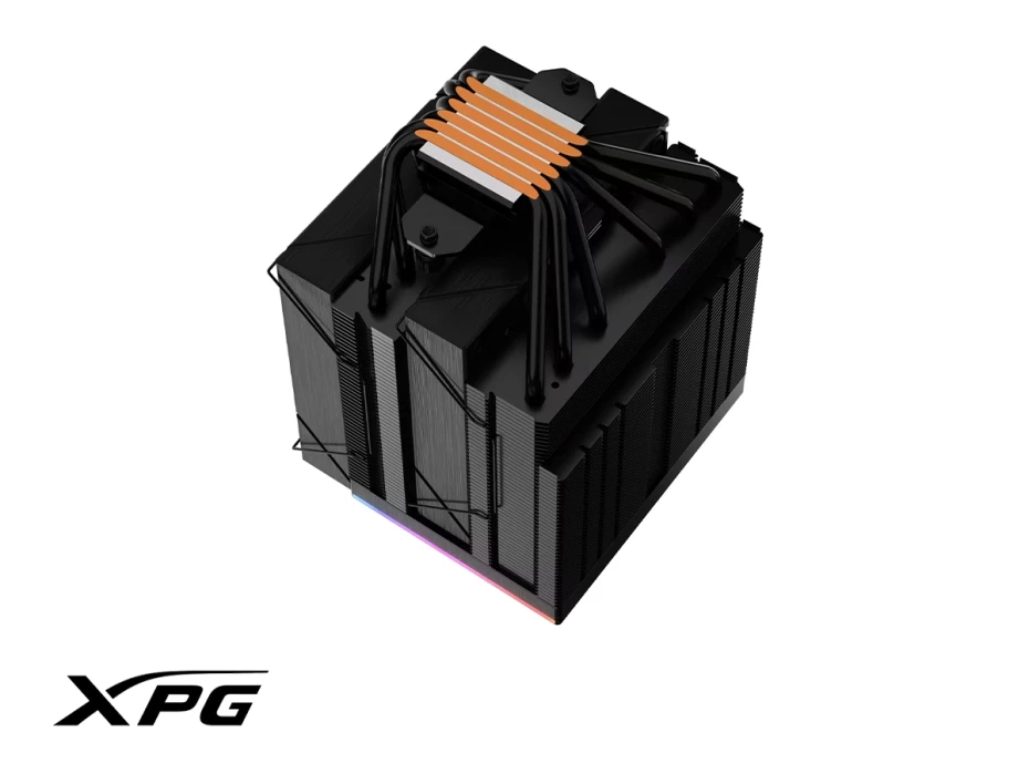 Cooler Para Procesador Xpg Maestro Plus 62da (maestroplus62da-bkcww) Digital Argb, 120mm, Hasta 1800rpm, Negro