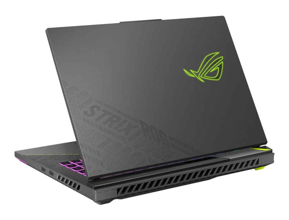 Laptop Asus Ryzen 9-8940hx Rog Strix G16 Gaming (g614pp-wh94) 16" Fhd+ (1920 X 1200) 165hz, Ram 16gb, Ssd 1tb, Rtx 5070 8gb, Win11, Gray