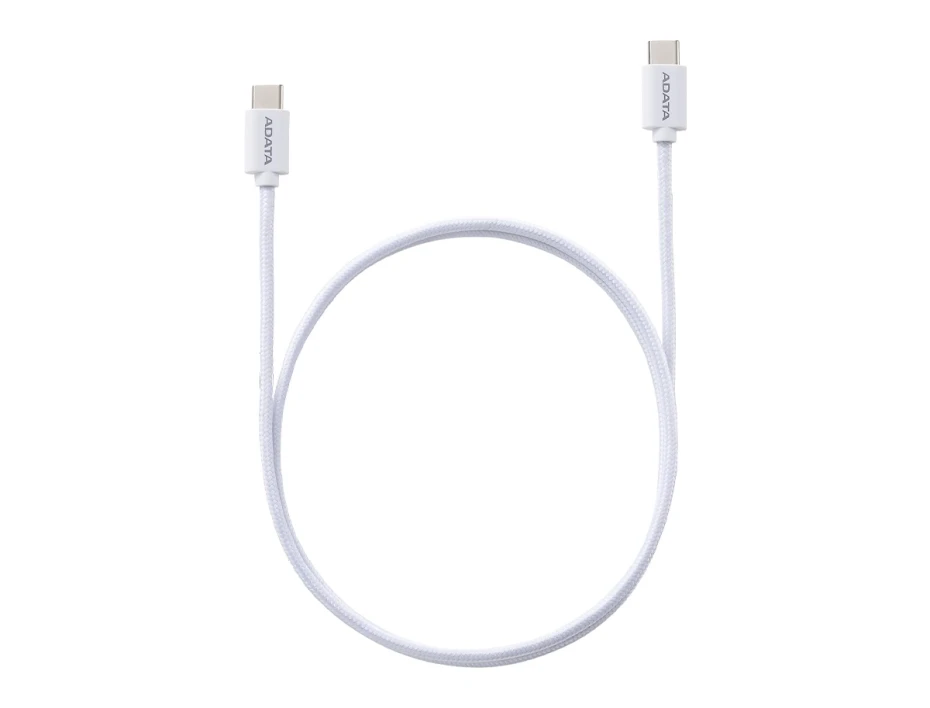 Cable Adata (cacc-100pn-wh) Usb-c - Usb-c, Blanco