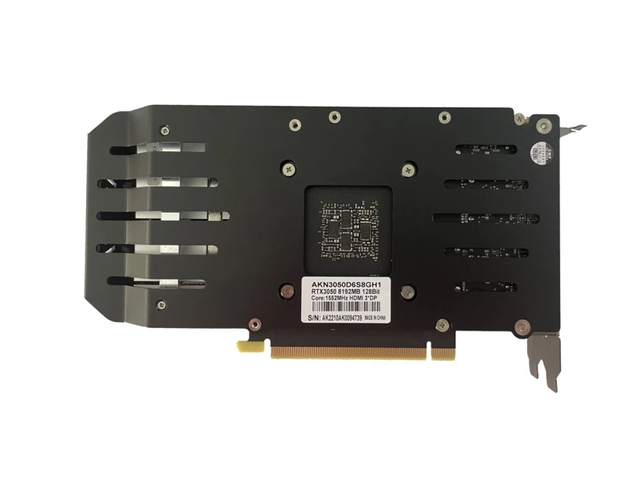 Tarjeta De Video Arktek Gaming Geforce Rtx 3050 6gb Gddr6 Hyperion (akn3050d6s6gh1) Nvidia 128 Bits, 2 Ventiladores