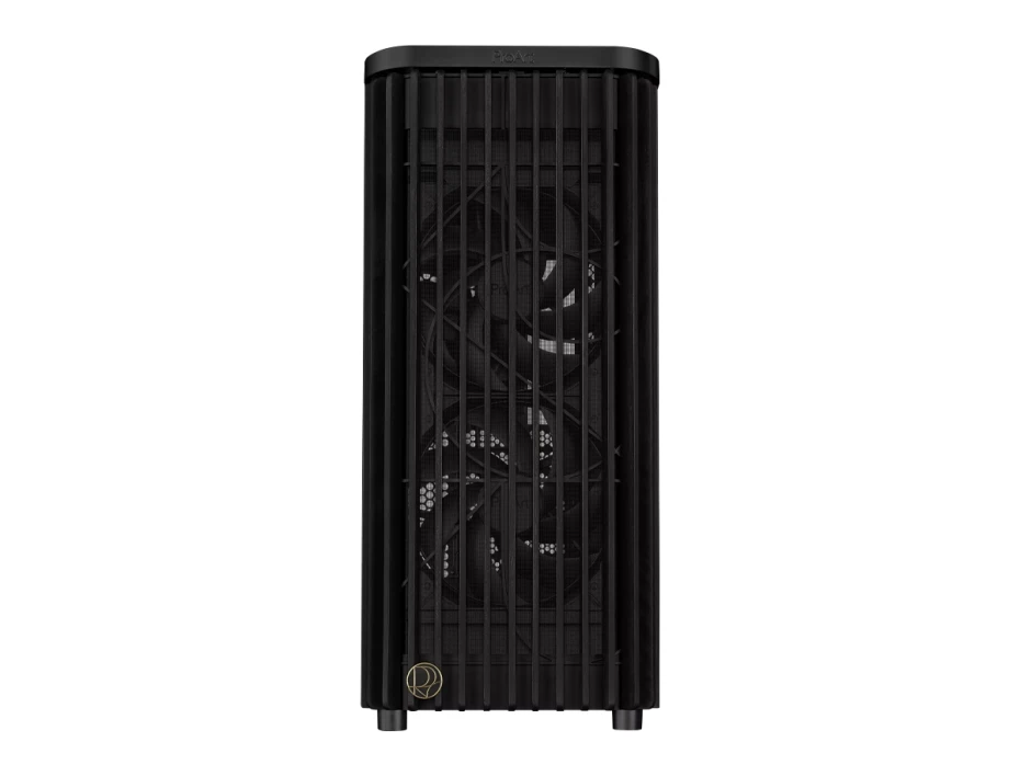 Case Asus Proart Gaming Pa401 Wood S/fuente (90-pa401-bk-wood-tg) Panel De Vidrio, Negro