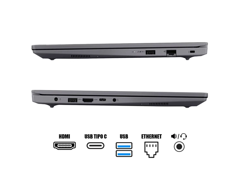 Laptop Lenovo Core I7-13620h V15 G4 Irl (83gw005gld) Pantalla 15.6", Ram 8gb, Ssd 512gb, S/sistema, Esp, 13gen.