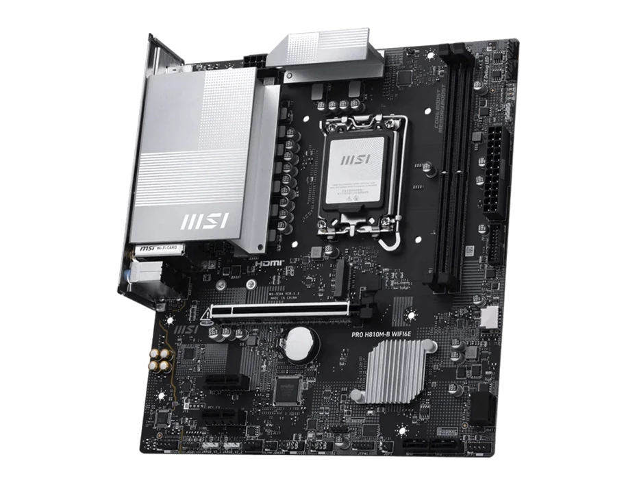 Placa Madre Msi H810m-b Pro Wifi6e (90h810m-b-wifi-6e) Socket Lga 1851, Ram Ddr5 8200, Core Ultra