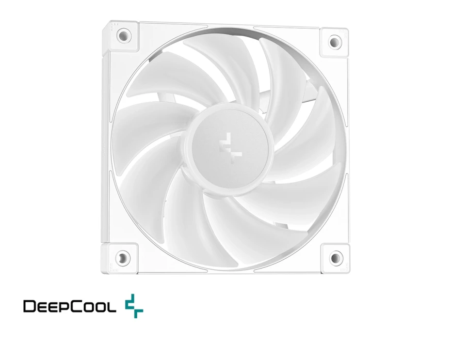 Sistema De Enfriamiento Liquido Deepcool Mystique 240 (r-lx240-whdsnmp-g-1) Blanco 2 Ventiladores, 240mm, Led Argb