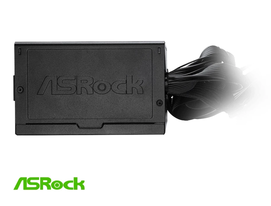 Fuente De Poder Asrock 650w G Gold Cl-650g (90-cl-650g) 80 Plus Gold, No Modular, Negro