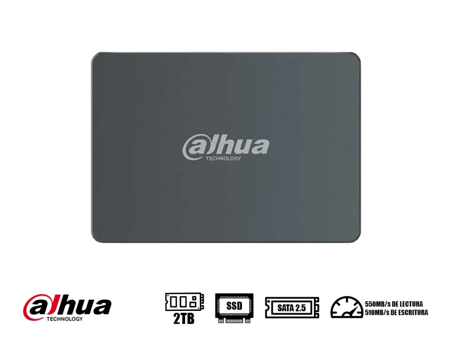 Unidad De Almacenamiento Ssd Sata 2.5 Dahua 2tb C800 (c800rs2tb) 550mb/s