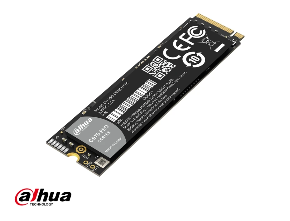 Unidad De Almacenamiento Ssd M.2 Pcie Dahua 1tb Nvme C970 Pro (c970n1tb) Hasta 5380mb/s De Lectura