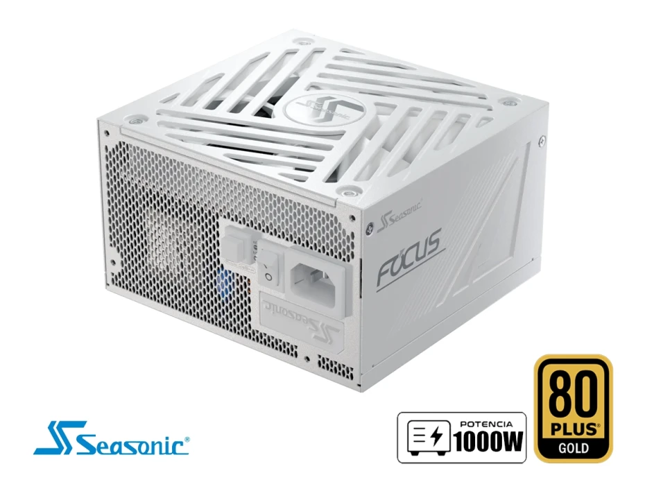 Fuente De Poder Seasonic 1000w (srp-fgx102-a5a32sfw) Focus Gx-1000 80 Plus Gold Modular , Blanco