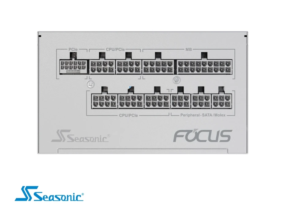 Fuente De Poder Seasonic 1000w (srp-fgx102-a5a32sfw) Focus Gx-1000 80 Plus Gold Modular , Blanco