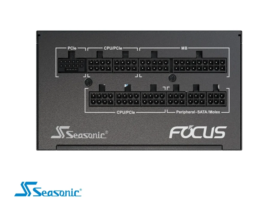 Fuente De Poder Seasonic 1000w (srp-fgx102-a5a32sf) 80 Plus Gold Modular Focus Gx-1000 Negro