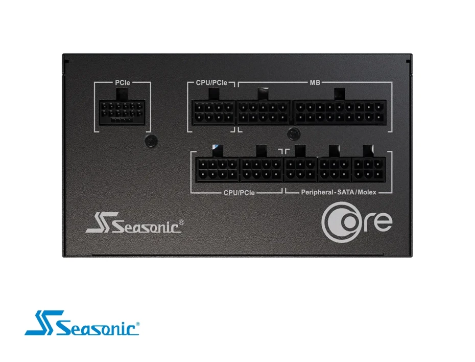 Fuente De Poder Seasonic 850w (srp-cgx851-a5a32sf) 80 Plus Gold Modular Core Gx-850 V2 Negro