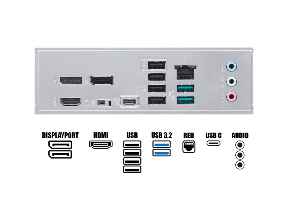 Placa Madre Asus B840m-a-csm Prime (90primeb840m-a-csm) 4 Slot Ram Ddr5