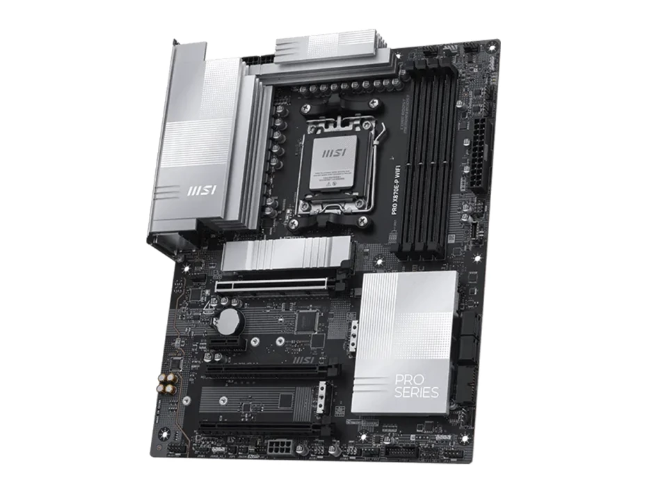 Placa Madre Msi X870e-p Pro Wifi (824142425565) Am5, Ram Ddr5 Buss 8200oc Mhz