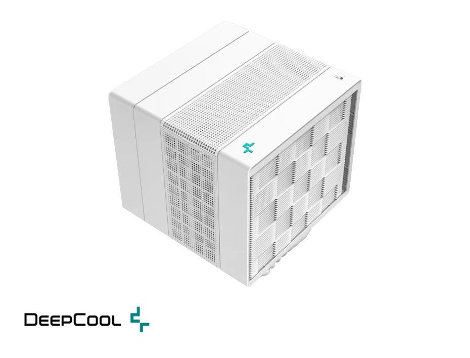 Cooler Para Procesador Deepcool Assassin Iv Wh (r-asn4-whnnmt-g) Blanco, 2 Ventiladores, 120mm