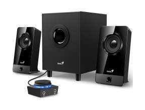 PARLANTE 2.1 GENIUS SW 300X -2.1 -  ( 31730041400 )  10W | BLACK