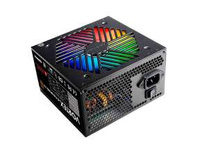 FUENTE RAIDMAX 700W (RX-700AC-VR) RX-700 ATX 80 BRONZE ARGB NO MODULAR NEGRO