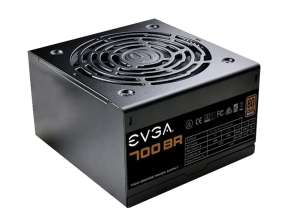 FUENTE EVGA 700W ATX, BRONZE 80 PLUS BR, NO MODULAR, COLOR NEGRO (100-BR-0700-K1)