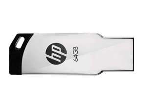 MEMORIA USB HP 64GB V236W BLANCO, DISPOSITIVO DE ALMACENAMIENTO, USB 2.0 (HPFD236W-64)