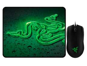 KIT 2 EN UNO - MOUSE+PAD MOUSE - MOUSE RAZER ABYSSUS LITE + PAD MOUSE GOLIATHUS MOBILE (RZ83-02730100-B3M1)