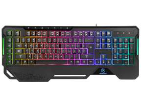 TECLADO CHECKPOINT KX100 ( CP-KB-1001 ) GAMING | 100% | MEMBRANA | LED-RGB