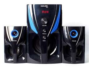 SUBWOOFER HALION SCOTT, 1 PUERTO USB, BLUETOOTH, RADIO FM, PANTALLA CON ILUMINACION LED, 120W RMS, COLOR NEGRO (HA-2134)