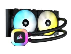 SISTEMA DE ENFRIAMIENTO LIQUIDO CORSAIR H100 240 ( CW-9060053-WW ) LED- RGB
